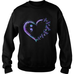 Dragonfly Heart No Story Should End Too Soon Sweatshirt